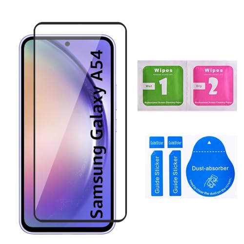 Image of Tempered Glass Screen Protector for Samsung Galaxy A54 - Premium HD Clarity, Durable 9H Hardness