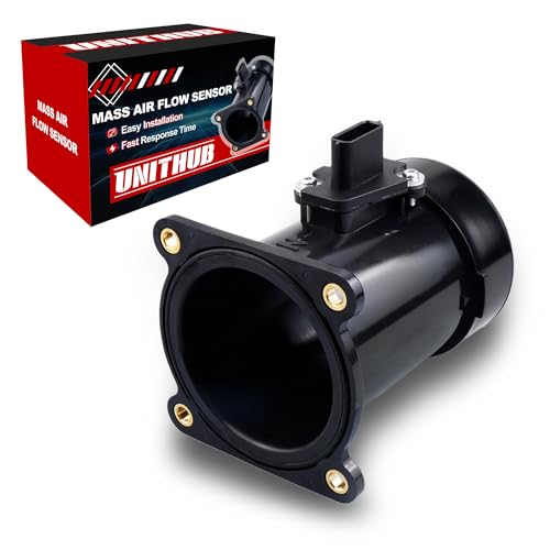 UNITHUB MAF Mass Air Flow Sensor Meter w/Housing 22680CA000 1580981 Compatible for Nissan Altima Maxima Murano Sentra Pathfinder Compatible for Infiniti G35 2003-2009