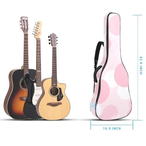 Housse pour guitare 104 cm rembourrée pour éviter les rayures