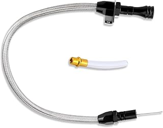 Black Flexible Transmission Dipstick Stainless Steel