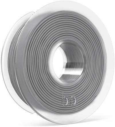 BQ F000121 3D Printer Filament, PLA, 1.75 mm, 300 g, Ash grey