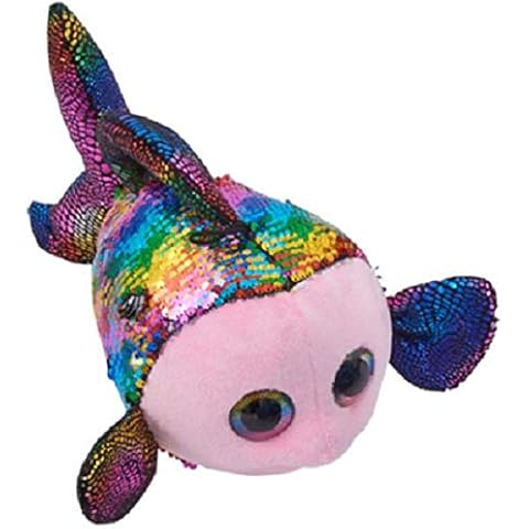Sequin Soft Toy Fish 30cm (one colour sent at random) Cover