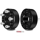 ECCPP 2x 50mm 2' hub centric Wheel Spacers 5 lug 5x4.75 to 5x4.75 70.5mm fits for 1982-2004 for S10 1982-2004 for S10 Blazer 1984-2013 for Corvette with 12x1.5 Studs