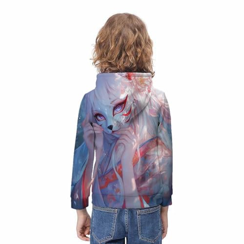 Sweat à Capuche 3D Renard : Fini les Pulls Enfant Sans Style - 2