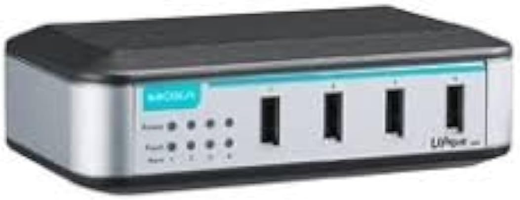 MOXA UPort 204-4 Ports Entry-Level USB Hub, with Adapter