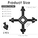 2Pcs 4 in 1 Drill Chuck Key Wrench, 1/4