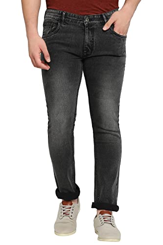 Image of Allen Cooper Slim Fit Strechable Denim Jeans for Men