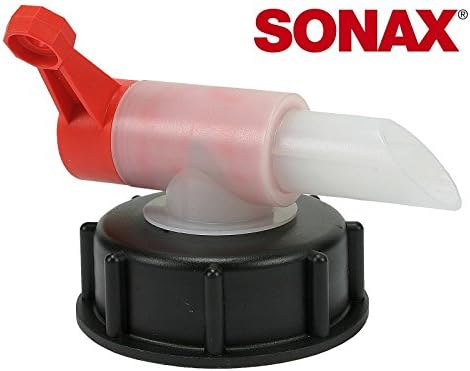 Sonax 497300 Tap for Plastic Canister/Drum, 25/60 Liters, Red - Image 3