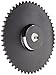 Martin Roller Chain Sprocket, Bored-to-Size, Type B Hub, Single Strand, 60 Chain Size, 0.75" Pitch, 50 Teeth, 1.438" Bore Dia., 12.371" OD, 4.25" Hub Dia., 0.459" Width