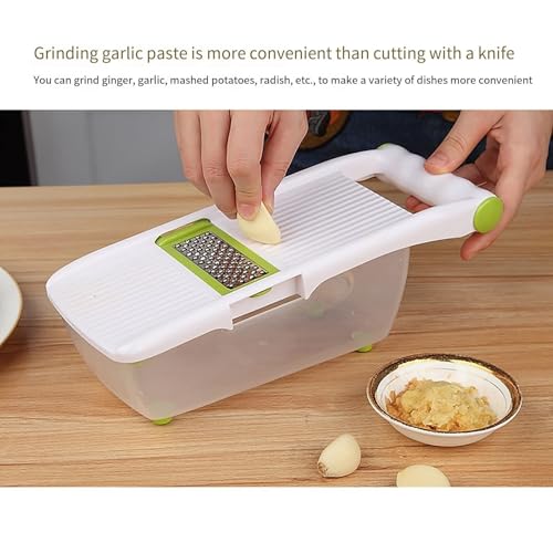Cortador de vegetales ajustable con contenedor miniatura 5