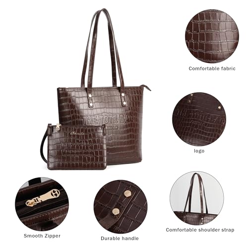 Image of Chinllo Tote Bag for Women, Medium Top Handle Handbags Purse