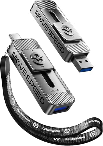 MOVE SPEED External SSD 1TB, External Hard Drive with up to 560MB...