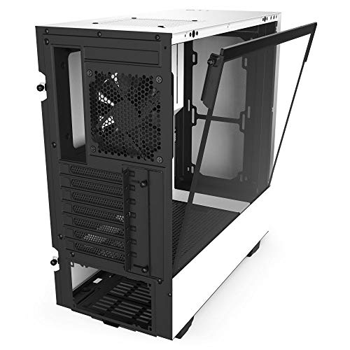 Image of NZXT H510 - Compact ATX PC Gaming Case - Tempered Glass - Enhanced Cable Management - Matte White