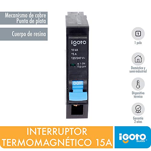 La Mejor comparativa de Base para interruptor termomagnetico favoritos de las personas. 18 Imagen adicional