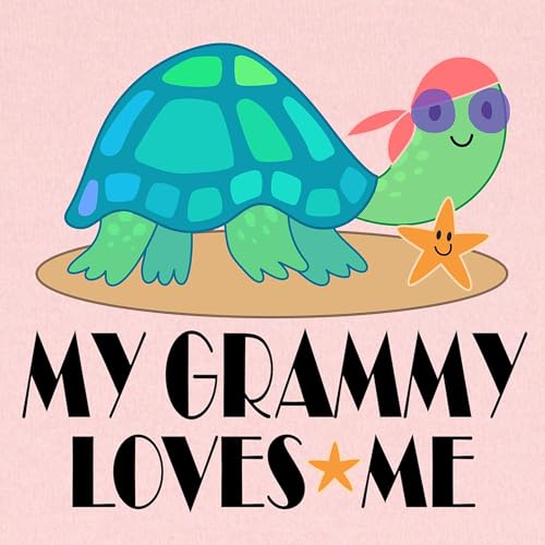 CafePress Grammy Loves Me Turtle Baby Blanket, Super Soft Newborn Swaddle2