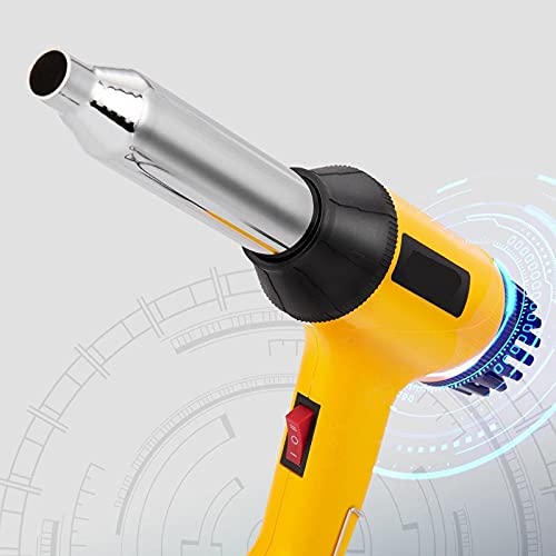 Image of AASONS Professional Plastic Welding Gun Torch 700w Adjustable Temperature 50 to 550 | PVC Heating Torch Auto Parts Supply PP Plastic Hot Air Gun Welding Equipment with Spare Coil & Taper Nozzle
