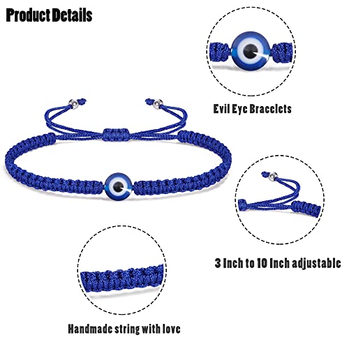 Image of VIBILIA Evil Eye Bracelets for Women Men Friendship Bracelet