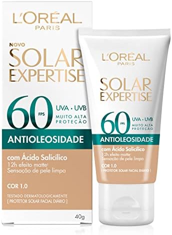 L'Oréal Paris Solar Expertise Antioleosidade, Protetor Solar Faci...