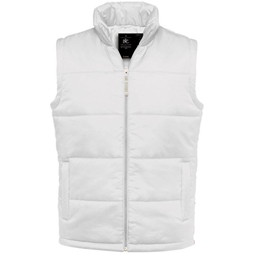Chaleco impermeable B&C con cremallera completa para hombre caballero resistente al viento 5