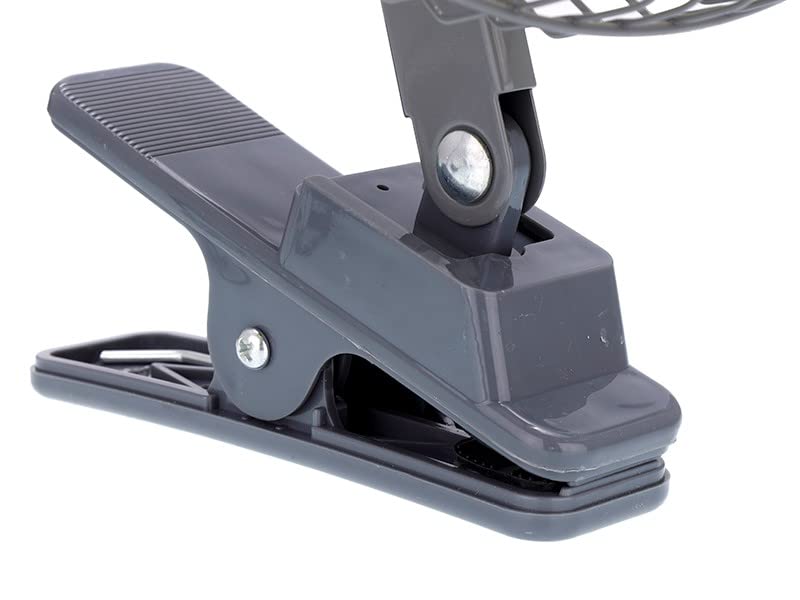 Wentylator 12 V do przyczep kempingowych, samochodów kempingowych, furgonetek, uchwyt na klips, Ø 17 cm