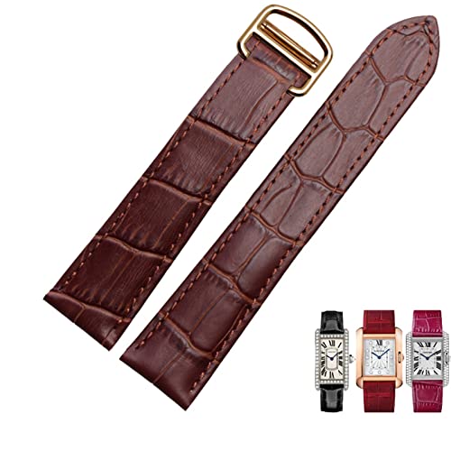 Bracelet de montre cuir 20mm pour remplacer le bracelet de votre Tank Solo