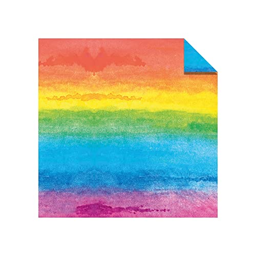 Origami Paper 500 Sheets Rainbow Watercolors 6 (15 CM): Tuttle Origami Paper: Double-Sided Origami S