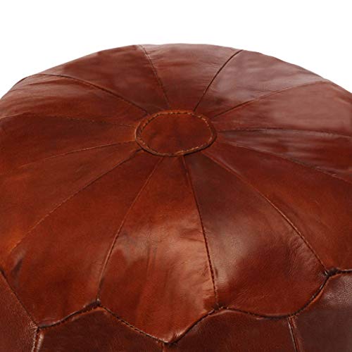Tidyard Fußbank Sitzhocker Sitzpouf Pouf Langlebig Geeignet Für Wohnzimmer Schlafzimmer,Fußschemel 40 x 35 cm… – Bild 5
