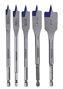 Irwin Speedbor Flachfräsbohrer-Set 5-teilig