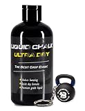 BLUEGORILLA magnesio liquido, magnesio Crossfit Ultra seco! 250ML magnesio en Polvo Gimnasio. Mejora tu Grip ! Powerlifting, halterofília, Padel, Gym Secado Super rápido. Llavero de Regalo !