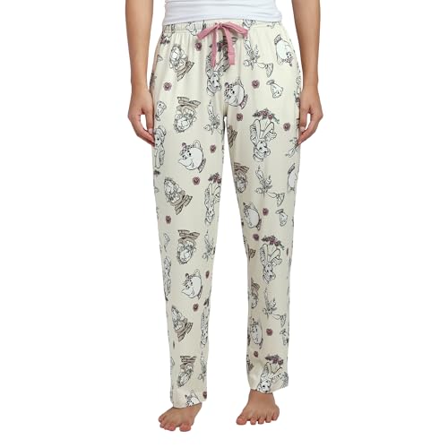 Bioworld Disneys Beauty & the Beast All-Over Print Womens Sleep Pajama Pants