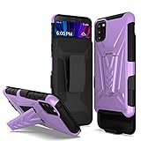 NKase Phone Case for Alcatel TCL A3X A600DL, Alcatel TCL A3X Phone Case with 360 Rotate Belt Clip...