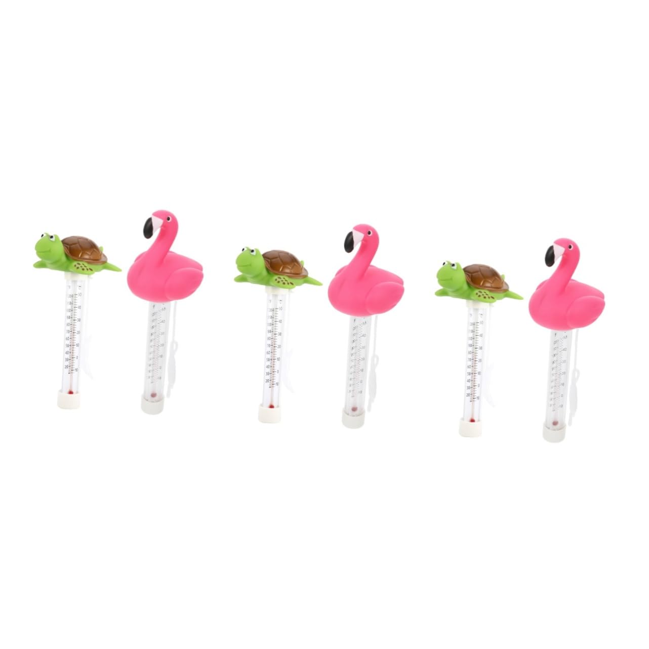 POPETPOP 3 Set Termometro Galleggiante Per Interni/esterni - Termometro Spa Preciso Per Vasca Idromassaggio Piscina Bagno Stagno Acquario Senza Maniglia 2 Pezzi * 3