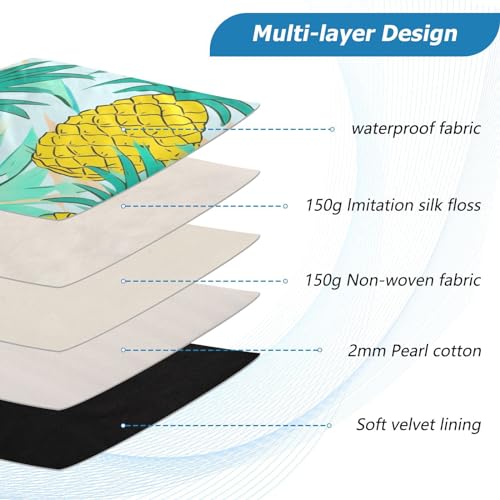 Funda para portátil 13-14 pulgadas con diseño tropical miniatura 4