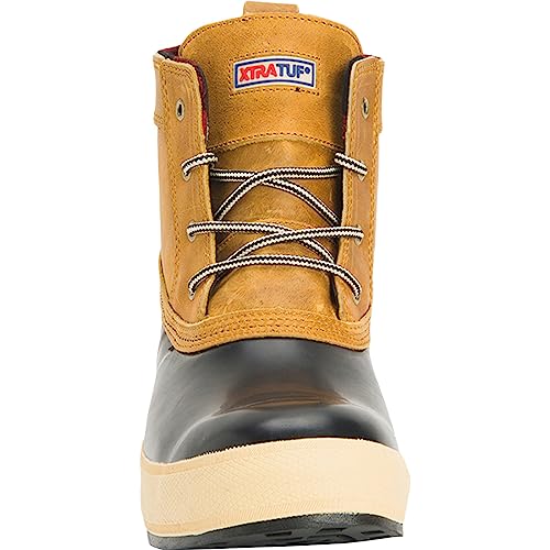 Xtratuf Men's 6in Casual Over-The-Ankle Waterproof Slip-Resistant Arch Support Legacy Full Grain Leather Boots Chelsea3