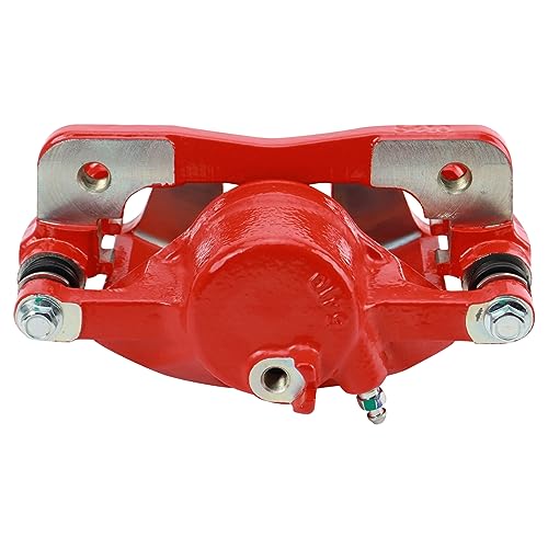 Image of TRQ Performance Front Driver and Passenger Side Brake Caliper Set Compatible with 97-11 Honda Civic EX, 04-11 Civic LX, 06-11 Civic DX, 01-05 Civic GX, 09-11 Civic LX-S, 09-11 Civic EX-L