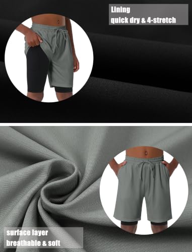 Short de sport garçon léger évitant la transpiration - 4