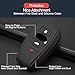 INFIPAR 2pcs Compatible with Subaru WRX BRZ Ascent Forester Crosstrek Legacy Outback Impreza XV WRX STI XV Crosstrek Key Fob Cover Case Key Chain Protector Holder