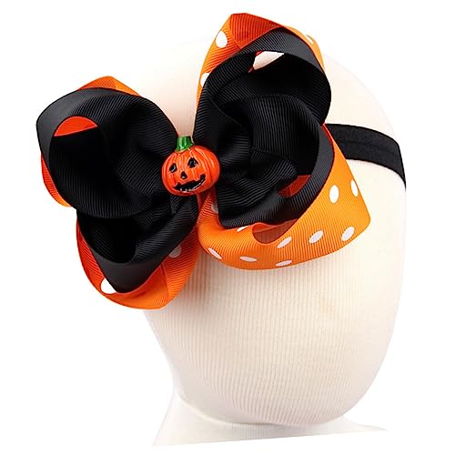 Toyvian 2pcs Halloween Headbands Elastic Hairbands with Adorable Themed Design for Newborns Comfortable Stretch Headdress Gift4