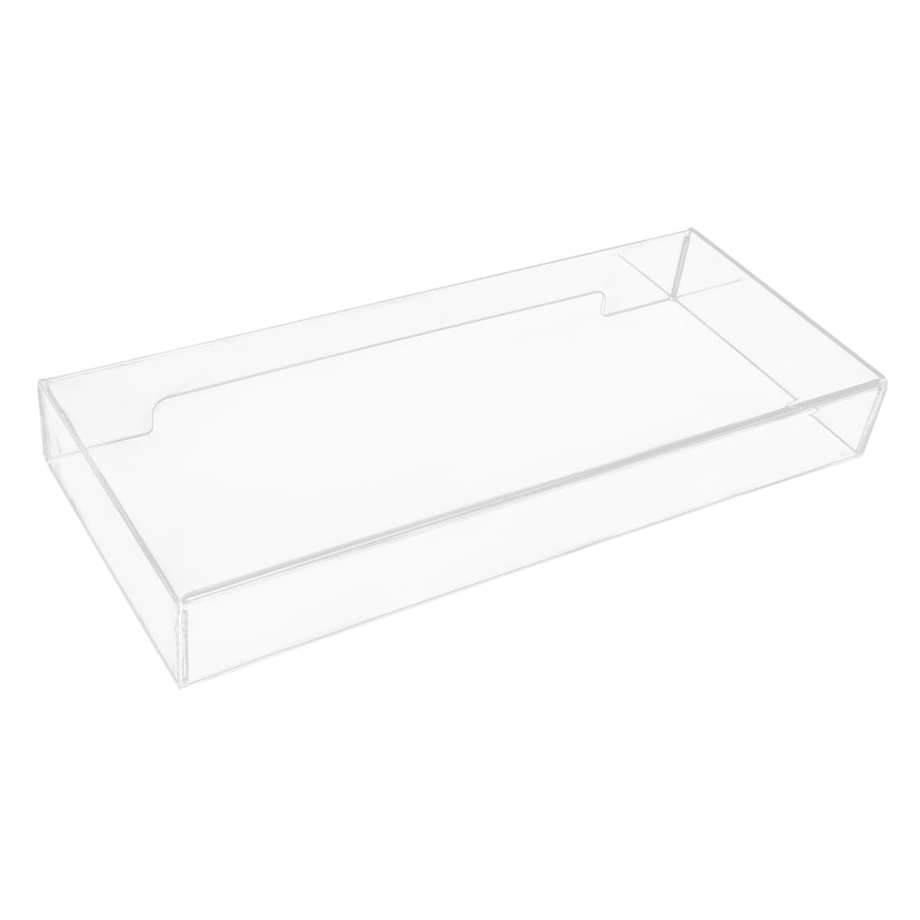 Cubierta de teclado acrílica transparente y rígida de alta calidad 8