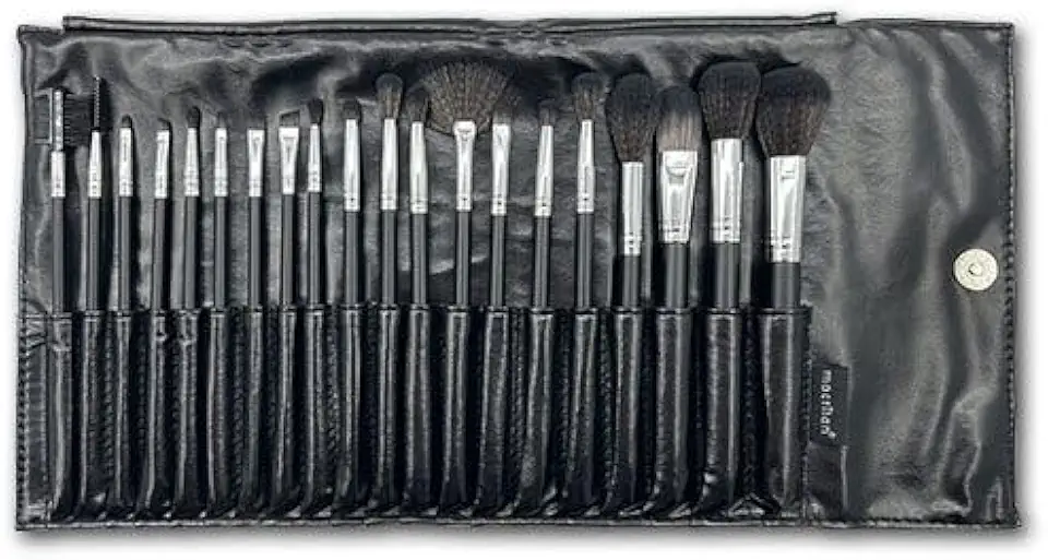 Macrilan Kit Com 20 Pincéis Profissional Para Maquiagem - Kp20 –