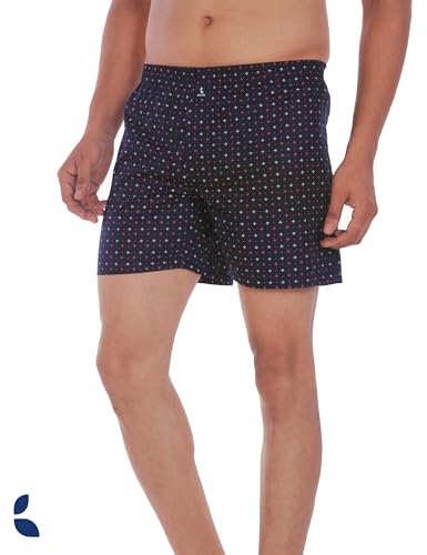 Image of Cotton Boxer Shorts for Men, Breathable, Comfortable & Lightweight (Pack of 2)