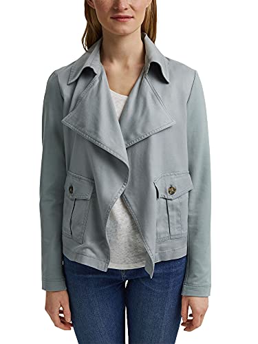 ESPRIT Damen Sportjacke 031ee1g306, 470/Turquoise, L