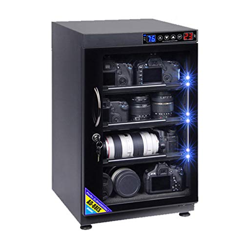 Yxx@ Kamera Entfeuchten Trockenschrank 85L CNC-Doppelbildschirm Elektronische Fotografie SLR-Kamera-Objektiv Entfeuchtung Anti-Mehltau