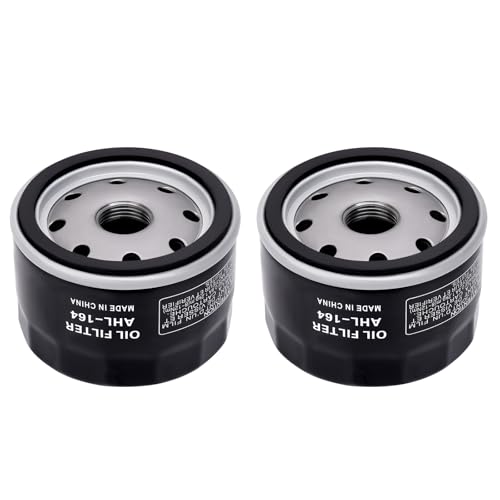 AHL 164 Oil Filter 11427673541 Compatible with BMW F800R 798 2009-2010/F800R Chris Pfeiffer Replica 2010/F800S 798 2006-2009/F800ST 798 2006-2009/F850GS K81 2017-2018/HP2 ENDURO 1170 2005-2008,2pcs