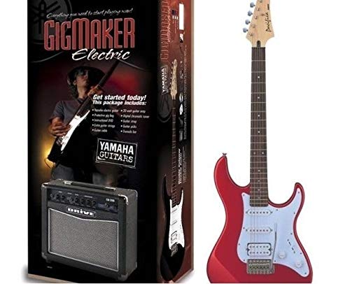 image for Yamaha GigMaker EG Electric Guitar Pack with Amplifier, Gig Bag, Tuner