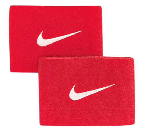 Nike Herren Schienbeinschonerhalter Guard Stay II, University Red/White, One Size