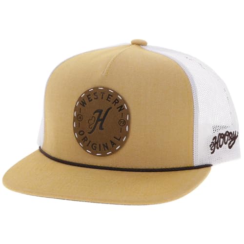 Image of HOOEY Spur Adjustable Snapback Hat - High Profile 5-Panel Breathable Mesh Baseball Cap, Trucker Hat for Men and Women