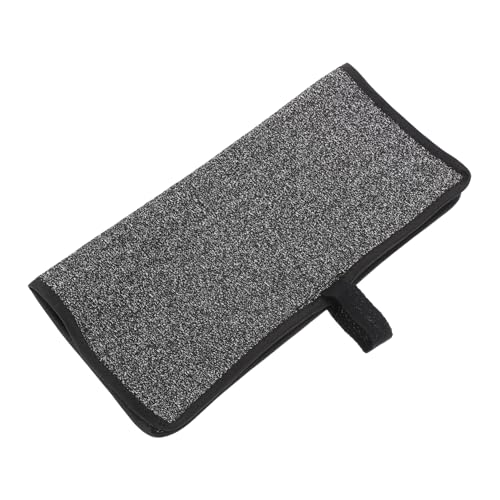 SHOWERORO 1pc Anti-Cut Table Mat Safety Flexible Cutting Board Anti-Scratch Cover Hot Dish Mat Table Protection Cover Fish Cleaning Board Mat Flexible Cutting Mats Black Hppe Material
