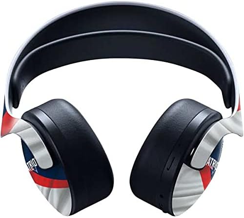 Skinit Decal Gaming Skin Compatible with Pulse 3D Wireless Headset for PS5 - Officially Licensed NFL New England Patriots Design