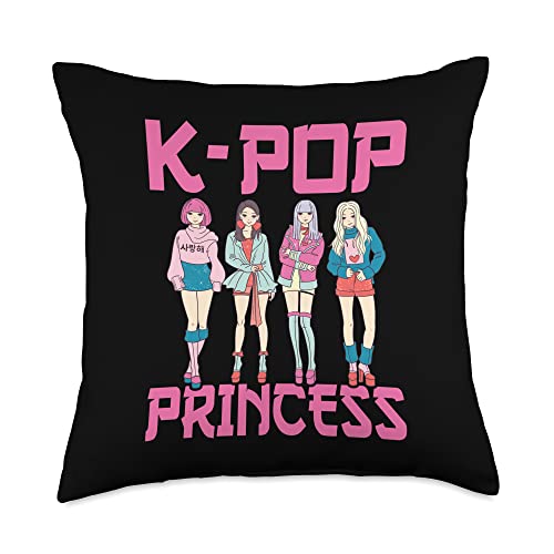 K-Pop Princess I K-Pop Throw Pillow